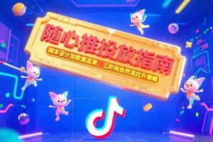 （15291期）随心推投放指南，脚本设计加数据监测，三阶段自然流拉升策略
