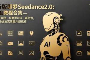 （17398期）新版即梦Seedance2.0：5套教程合集，40+案例、全套提示词、素材包，轻松做出高质量AI短视频