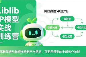 （16955期）Liblib IP模型实战训练营，零基础掌握从数据准备到产出稳定、可商用模型的全部核心技能