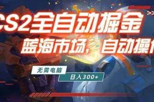（18007期）全球游戏CS2饰品交易平台自动批量捡漏赚米，小白轻松入门，包教包会，手机即可完成全部操作…