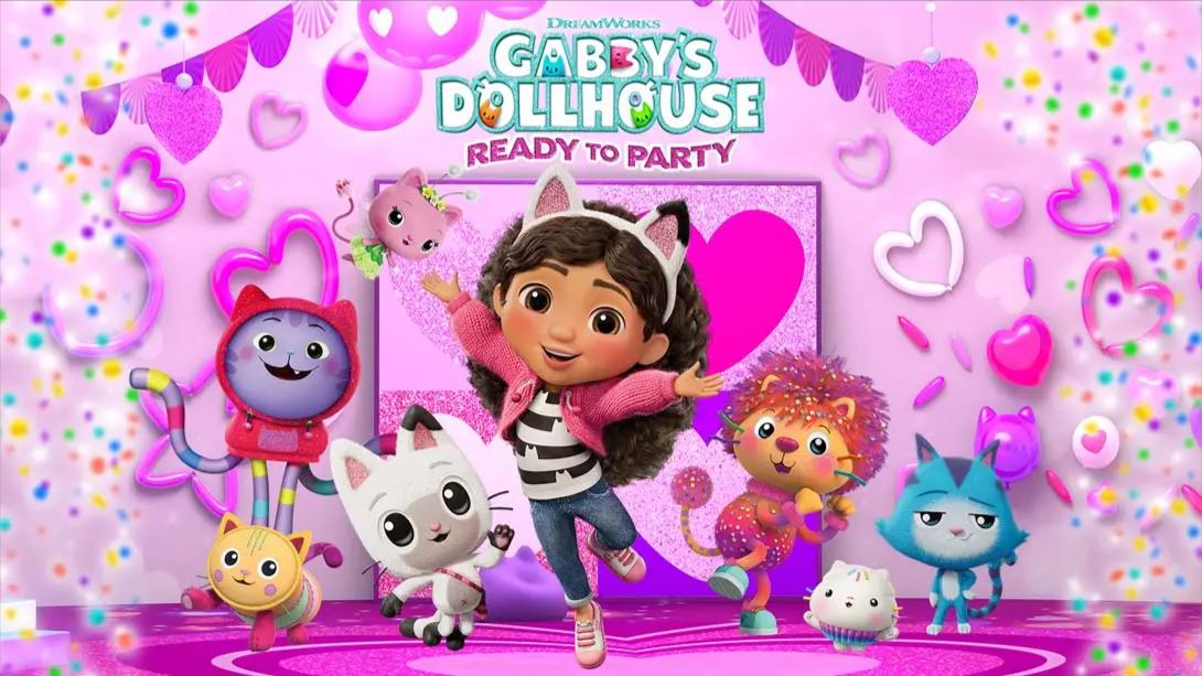 【美版】梦工厂盖比的娃娃屋：准备开派对 .DreamWorks Gabby’s Dollhouse: Ready to Party 中文